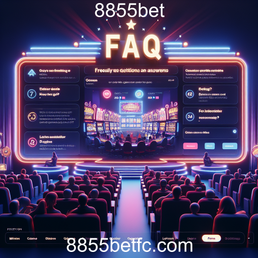 Explorando a Seção FAQ de Jogos no 8855bet