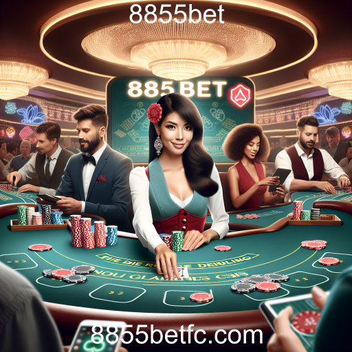 Descubra a Emoção dos Jogos ao Vivo no 8855bet